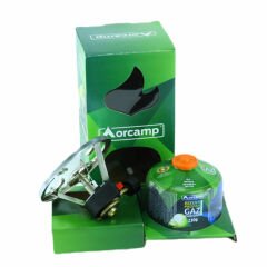 Orcamp Siboplu Çakmaklı Kamp Ocak 230gr Tüplü Set