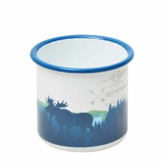 Campout Emaye Kupa Beyaz Doğa