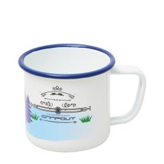 Campout Emaye Kupa Beyaz Çadır