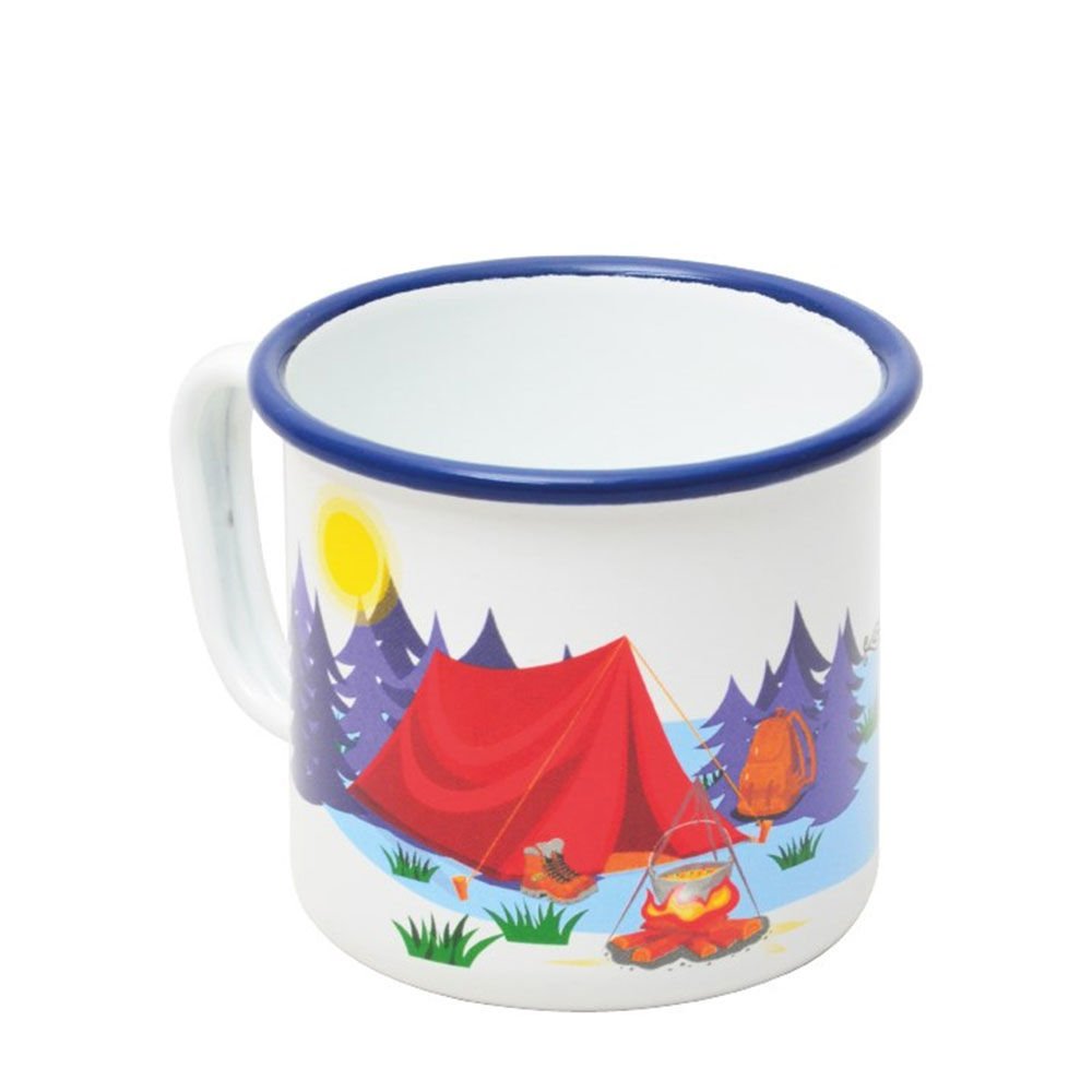 Campout Emaye Kupa Beyaz Çadır