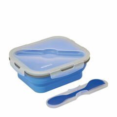 Nurgaz Silikon Katlanabilir Tek Gözlü Yemek Seti