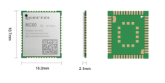 MC60CA-04-STD Quad-band GSM/GPRS/GNSS Module