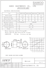 EMB-R1212B Magnetic Buzer with Circuit 12V 3.1Khz THT